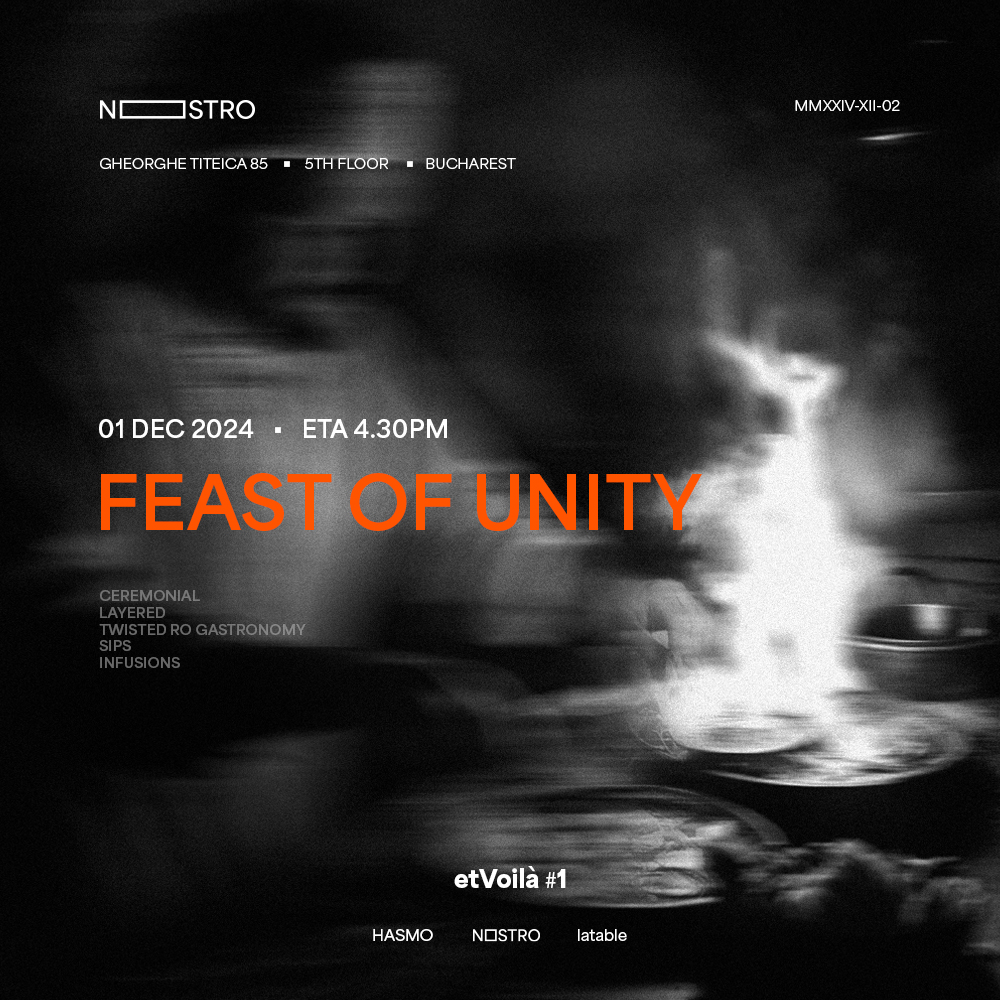 Feast of Unity • MMXXIV-XII-02 – NOSTRO SPAZIO